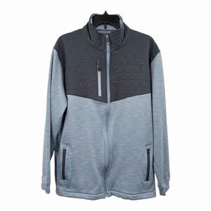 FootJoy ThermoSeries Hybrid Full Zip Golf Jacket Mens XL Blue Grey 30541